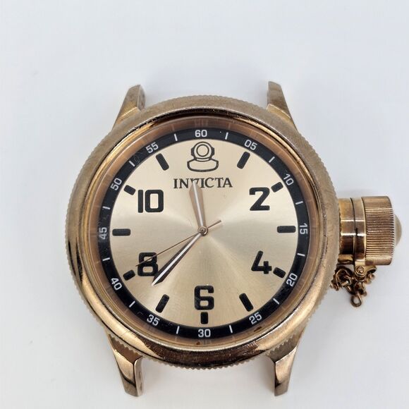 Men's Invicta Russian 1959 Diver Watch 52MM New Battery Needs 26MM Bands - Picture 1 of 9